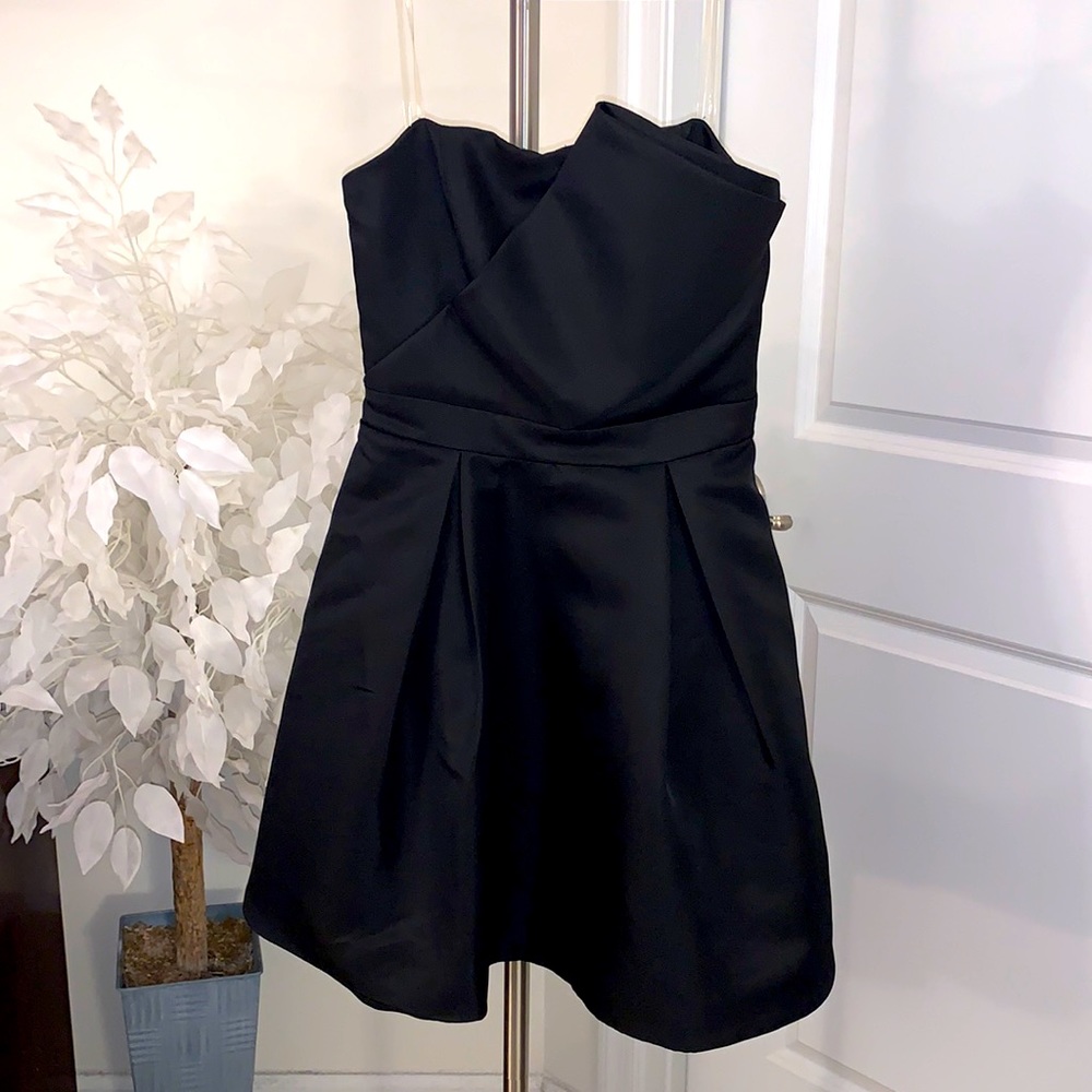 New Black Mustard Seed Formal Dress